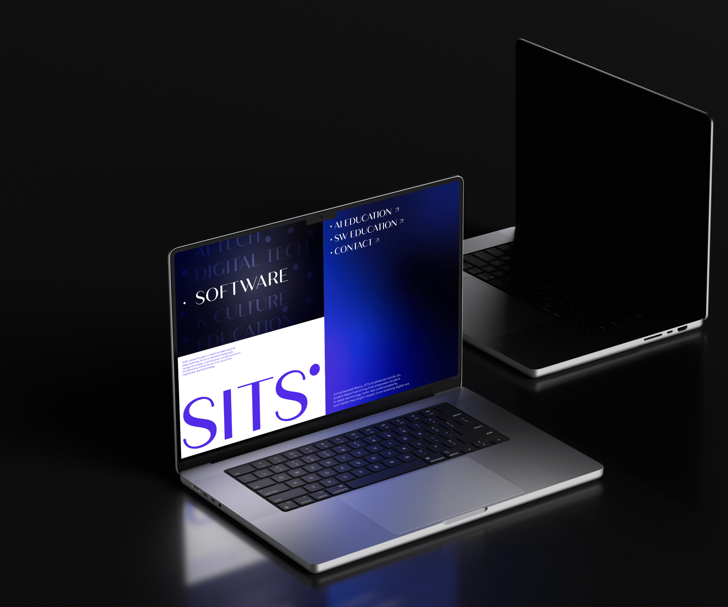 Graphic of a typography specimen showing the alphabet and numerals on top of a dark gray background.