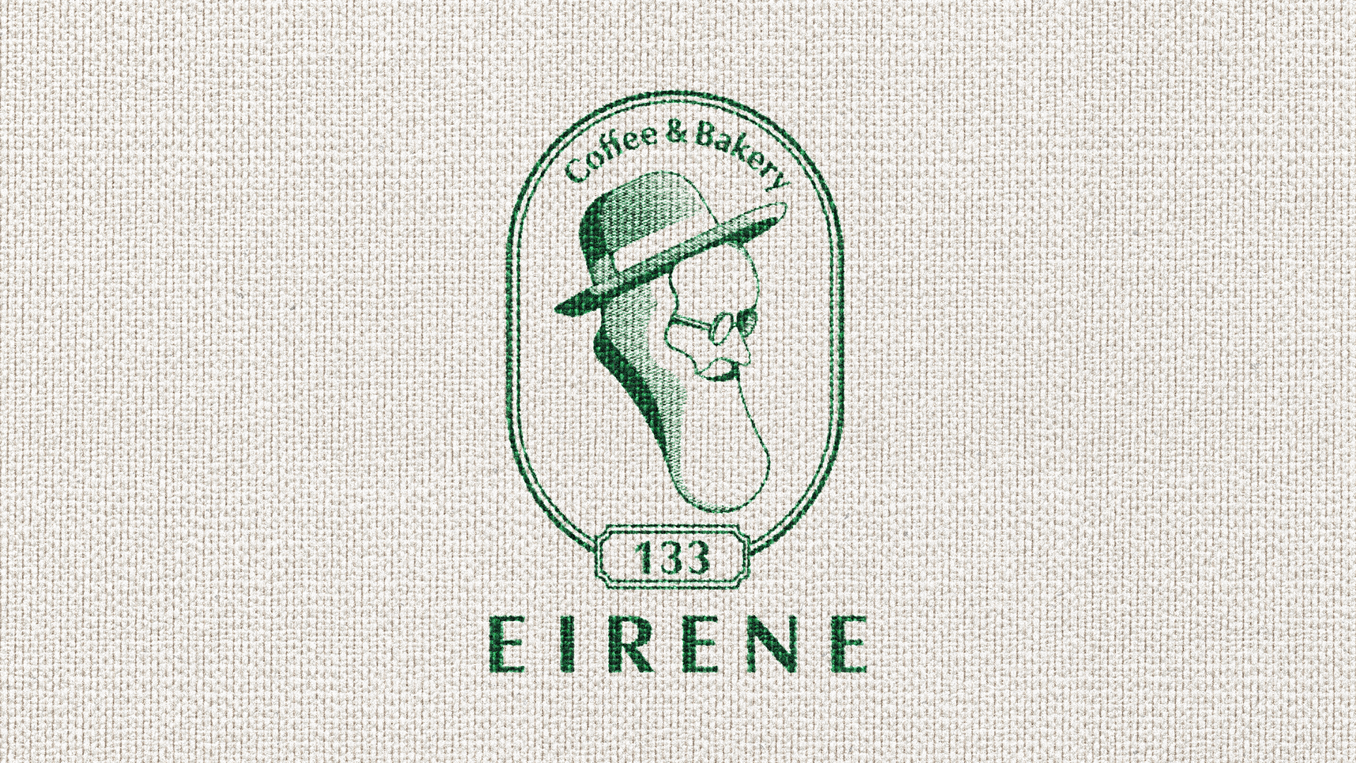 Anders brand wordmark in white placed on top of an image of a modern interior design.