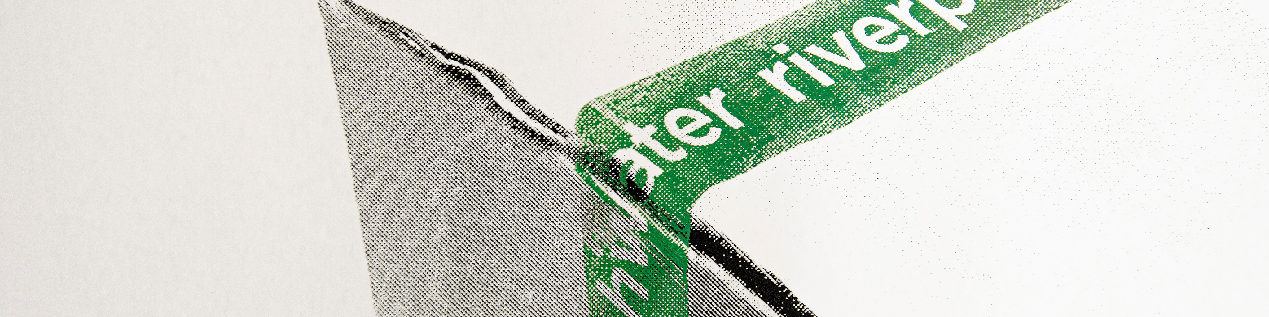 Anders brand wordmark in white placed on top of an image of a modern interior design.