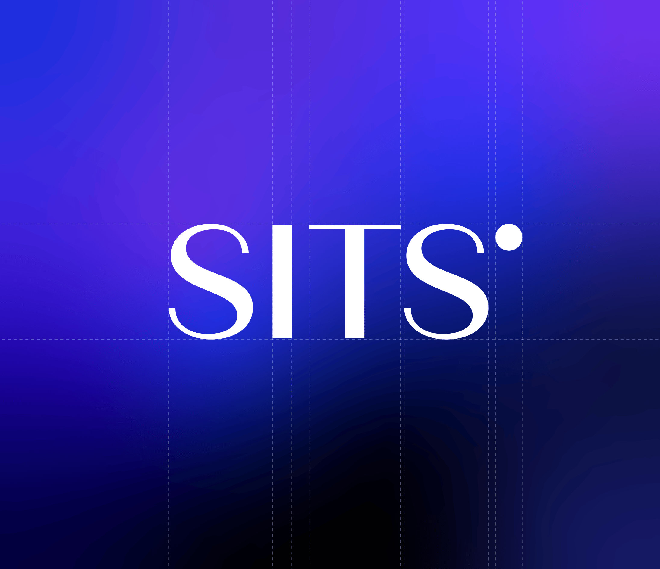 Graphic of a typography specimen showing the alphabet and numerals on top of a dark gray background.